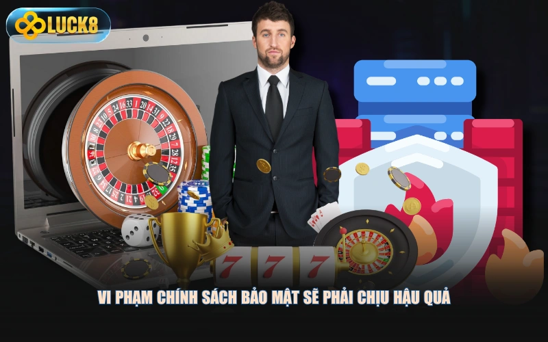 Vi phạm chính sách bảo mật sẽ phải chịu hậu quả